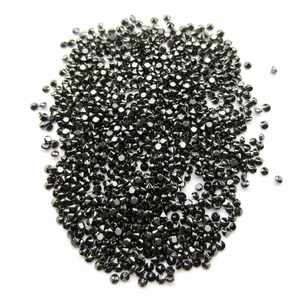 จริงรอบสดใสตัด1.00ct แฟนซีตัดเพชรสีดำหลวมกับด้านบนเกรดมากที่สุด - Product Image 2