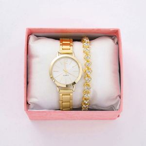 Ensemble de montres-bracelets pour femmes Duoduo Luxury, cinq pièces, en alliage de quartz, étanche, pour un cadeau d'anniversaire - Product Image 5