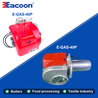 Contrôleur de brûleur industriel à gaz naturel monophasé Eacoon pour fours et chaudières, en acier inoxydable, max. 7,04 Nm3/h/min, 3,42 Nm3/h