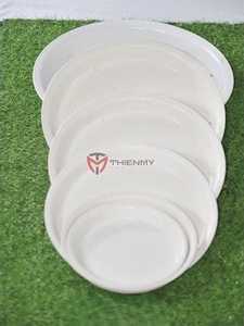 Petites soucoupes rondes pour pots de plantes hydroponiques, décoration intérieure/extérieure, plateau à fleurs pour la décoration de magasins, décoration de pièces, plante vivante - Product Image 3