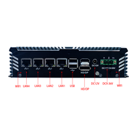 Mini ordinateur 4 LAN pare-feu routeur serveur Intel N100 Quad Core processeur industriel Mini ordinateur