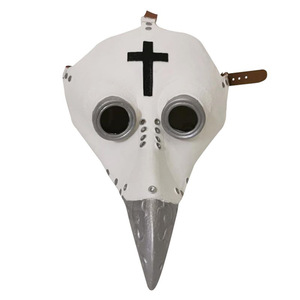 2023 Hot Steampunk Plague Doctor Bird Beak Mask Plague DR Halloween Costume Masquerade Masks - Product Image 6