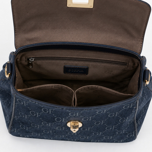 Mochila de cuero PU para mujer, mochila pequeña de moda con asa superior, bolso de hombro estructurado, mochila de viaje informal, bolso de uso diario - Product Image 5
