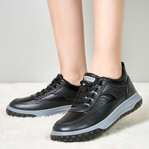 <span class=keywords><strong>Meilleures</strong></span> chaussures de <span class=keywords><strong>randonnée</strong></span> en cuir pour femmes, <span class=keywords><strong>bottes</strong></span> chaudes imperméables d'<span class=keywords><strong>hiver</strong></span>, doublure en fourrure, chaussures décontractées pour femmes - Product Image 4