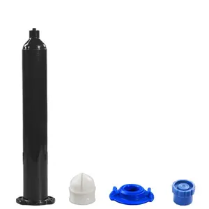 55ml adesivo dispensador seringa cola vazio seringas tubo preto