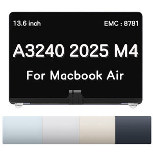 Écran tactile complet de 13,6 pouces pour MacBook Air A3240 M4 2025 Retina – Remplacement d'écran LCD pour <span class=keywords><strong>ordinateur</strong></span> <span class=keywords><strong>portable</strong></span> - Product Image 1