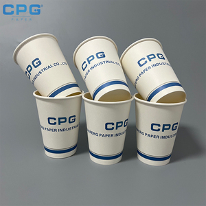 Factory Custom 20oz Ripple Wall BPA Free Paper Cups PLA Lined Heat Resistant for Takeaway Drinks <b>Bubble</b> Tea - Product Image 1