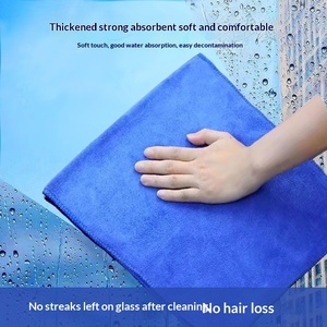 Serviettes de nettoyage de voiture épaisses, absorbantes et sans peluches, pour usage domestique, fabriquées en Chine, vente en gros - Product Image 2