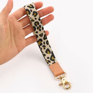 Printed Sublimation Strap Wrist <b>Lanyard</b> <b>Polyester</b> Keychain Short <b>Lanyards</b> With Logo Custom - Product Image 5
