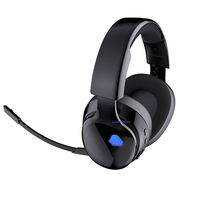 Casques de jeu OEM sans fil 2.4G et filaires Bluetooth, rétroéclairés monochromes, avec microphone détachable rechargeable AAC, pour le sport et les voyages