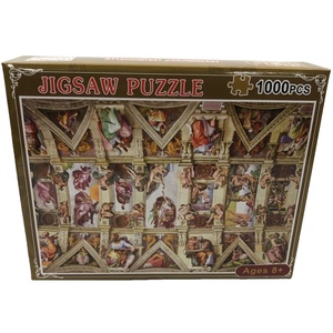 Rompecabezas de Papel Personalizado de Fábrica, Venta Caliente, Educativo, DIY, Entretenimiento, Redondo, 1000 Piezas - Product Image 4