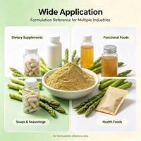 Ekstrak Saponin Asparagus Bubuk Bahan Baku Asparagus Officinalis Sampel Gratis Ink Tide Biotech
