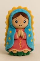 OEM personnalisé religieux série Notre-Dame de Guadalupe jouet en peluche mignon dessin animé poupée vacances ambiance église cadeau oreiller pendentif