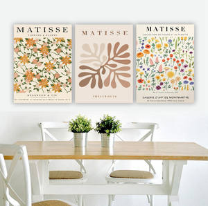 Decoración de Pared para el Hogar, Póster de Flores Abstractas de <span class=keywords><strong>Matisse</strong></span>, Impresión en Lienzo, Cuadro de Arte para Decoración de Sala de Estar Moderna - Product Image 4