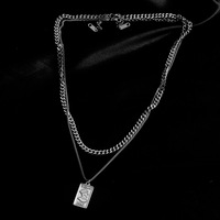 Collier en acier inoxydable avec pendentif en forme de pièce de monnaie de Vénus, portrait d'Élisabeth 1990, or 18 carats, bijoux pour femmes
