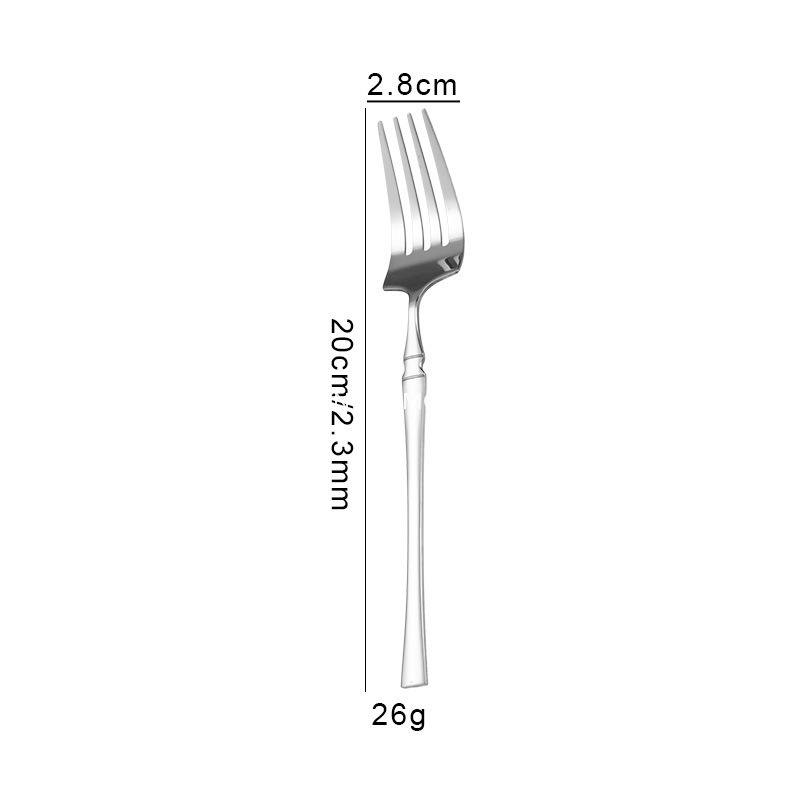 Silver main fork