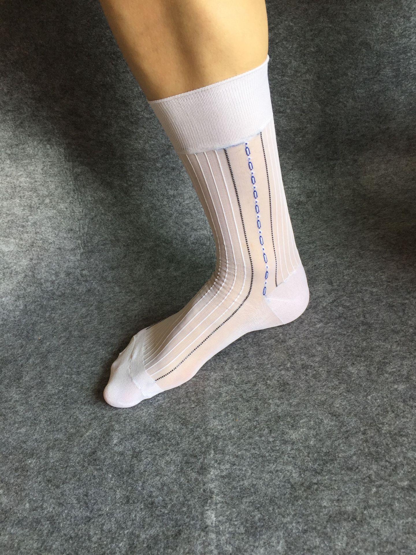 mens white silk dress socks Men's White Socks TieMart