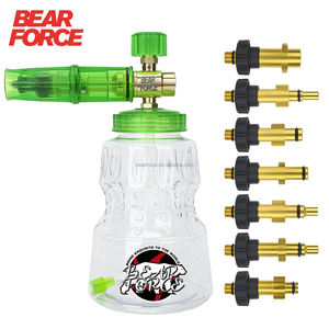 Lanza de espuma de nieve de aluminio, arandela eléctrica, Cañón de espuma, boquilla de espuma, lanza de pistola de espuma de jabón de alta presión - Product Image 1