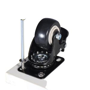 Rollen 4er-Set Leichte, aber leise, aus gezeichnete Verriegelung rollen mit Polyurethan-PU-Rädern Schwenkbare Rollen rollen - Product Image 5