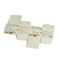 Boîte cadeau en carton blanc à double ouverture, imprimée en couleur personnalisée, estampée à chaud UV, avec emballage en petites séries pour cadeaux et artisanat