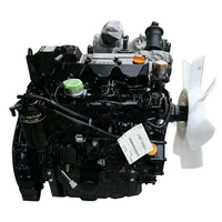 Yanmar 4 cylindres 4TNV106 moteur Compatible 74.5KW moteur Diesel pelle 4TNV106T-4TNV106T-S pièces de machines de Construction
