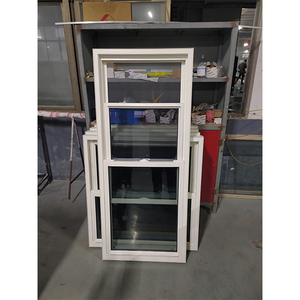 Fenetres Một Pvc <span class=keywords><strong>Sashless</strong></span> Đôi Treo Cửa Sổ Đôi TREO CỬA SỔ 24X66 Finestra Cháy Sém Verticale Prezzo WEIKA - Product Image 2