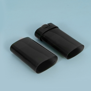 Bán Buôn Trong Suốt Màu Đen Trắng 15Ml/15G/0.15Oz Nhựa Keo Dính Balm <span class=keywords><strong>Container</strong></span> Rỗng Twist Kem Chống Nắng Dính Hình Bầu Dục Khử Mùi - Product Image 3