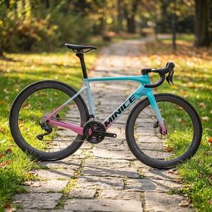 <span class=keywords><strong>Bicicleta</strong></span> de Carretera de Carreras de Fibra de Carbono Profesional de Alto Rendimiento Personalizable, para Adultos, Competiciones, 24 Velocidades, Transmisión Mecánica - Product Image 2