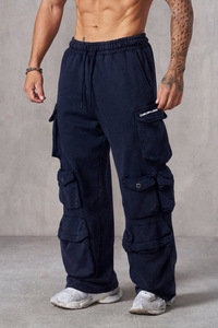 <span class=keywords><strong>Pantalones</strong></span> Deportivos de Gimnasio Personalizados al por Mayor para <span class=keywords><strong>Hombre</strong></span>, <span class=keywords><strong>Pantalones</strong></span> <span class=keywords><strong>Cargo</strong></span> de Tela Casual de Invierno con Estilo Lavado para <span class=keywords><strong>Trabajo</strong></span> y Entrenamiento al Aire Libre - Product Image 3