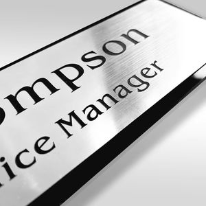 Insegna Luminosa Moderna BOYANG per Numeri di Piano, Sistema di Segnaletica per Edifici, Design in Acrilico con <span class=keywords><strong>Braille</strong></span> ADA - Product Image 6