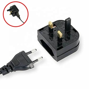 EU To UK <span class=keywords><strong>Adapter</strong></span> Cắm Với 2 Pin Nữ Vòng C Cắm Để BS1363 Nam Cắm Hợp Nhất 3A 5A 13A - Product Image 2