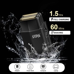 Afeitadora Eléctrica Recargable Tipo-C, Portátil, Pequeña, Recíproca, Impermeable, para Uso Doméstico, Marca Winning Star - Product Image 4