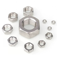 Écrou hexagonal fin ANSI/ASME B18.2.2 - Acier inoxydable 304/316 - Fabrication chinoise - Usinage CNC - Fixation de précision pour l'exploitation minière et l'eau