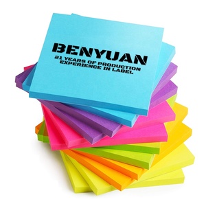 Tùy chỉnh huỳnh quang sunsky <span class=keywords><strong>Memo</strong></span> Pads 76*76 Mét tự dính ghi chú 100 sheets Rosh chứng nhận cho sinh viên & văn phòng sử dụng - Product Image 1