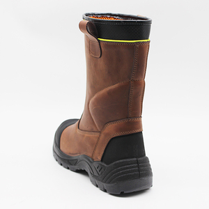 <span class=keywords><strong>Stivali</strong></span> Alti in Pelle Crazy Horse di Buona Qualità per Uomo e Donna, per Uso in Fabbrica e Cantiere, Autunno Inverno Estate - Product Image 3