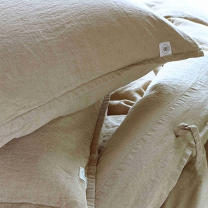Oferta Especial: Juego de Ropa de Cama de Lino Francés al por Mayor, Incluye Funda Nórdica y Sábanas de Lino Puro Francés - Product Image 3