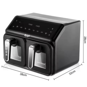 12L Multifunctional Healthy Oil Free Dual <b>Baskets</b> Digital <b>Air</b> <b>Fryer</b> Oven Electric Smart <b>Air</b> <b>Fryer</b> With <b>2</b> Independent <b>Baskets</b> - Product Image 6