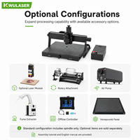 Máquina CNC GRBL 4540 avanzada con software Candle, fresadora CNC, grabadora láser compatible, lista para grabado láser
