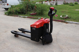 1500kg CBD15-170G Walk Behind Electric Pallet Truck Warehouse Handling Equipment - Product Image 5
