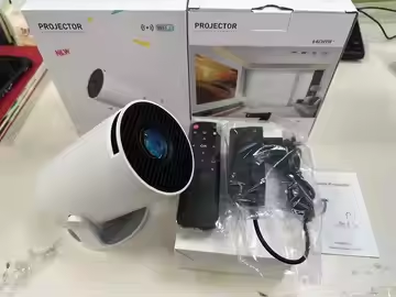 HY300PRO+ Android Projector Mini Portable Pocket 1280*720P LED LCD Projector Wireless Home Theater Business Projector