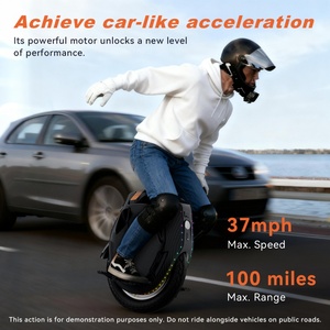 Monowheel électrique à une roue pour adultes, étanche, autonomie 140-160 km, avec éclairage RGB, disponible depuis nos entrepôts UE et USA - Product Image 3