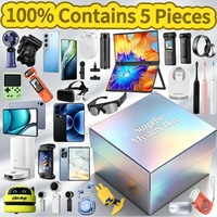 Caja Misteriosa de Electrónicos 2026 (5 Piezas) - Caja Sorpresa con Regalos Aleatorios 100% Ganadores, Regalos Prácticos de Electrónica 3C