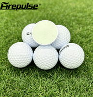 Balles de golf d'entraînement blanches à double couche, pour l'entraînement du swing en intérieur et en extérieur, fabricant OEM sur mesure