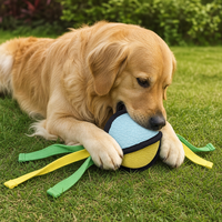 Jouet à mâcher classique moderne en tissu latex pour chien, jouet couineur pour nettoyer les dents, jouet de chasse pour chiens de petite et moyenne taille