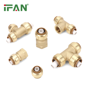 IFAN Chất lượng cao đường ống dẫn nước Phụ kiện BS En ISO 15875 phần cứng Phụ kiện đồng <span class=keywords><strong>sharkbite</strong></span> đẩy phù hợp với phụ kiện cho pex Ống - Product Image 5