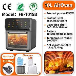 Новая немецкая умная микроволновая печь 2025 года с большой вместимостью, бытовая электрическая аэрофритюрница с классическим пластиковым дизайном - Product Image 6