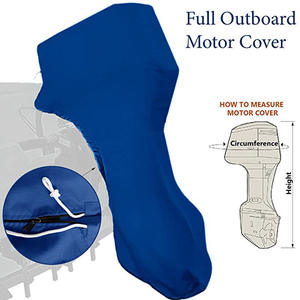 Housse de protection contre la pluie pour bateau et yacht en polyester, housse latérale pour moteur, housse pour voilier, équipement maritime essentiel - Product Image 5