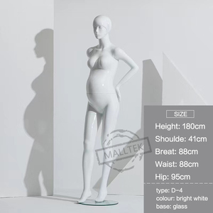 Manichino Femminile Popolare per Gravidanza in Fibra di Vetro con Pancia Grande - Product Image 3