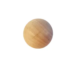 Hockey Natural Wood Ball Hockey Eco-Friendly Wooden Balls