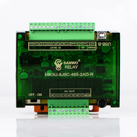 Módulo de Control PLC de Entrada/Salida Fx3U MR de 8 Canales, 100% Nuevo, Original de Fábrica, Disponible en Inventario
